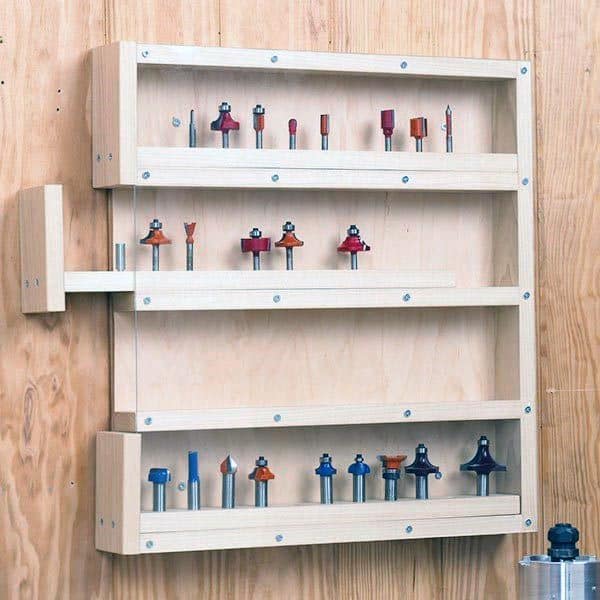 Router Bit Tool Storage Ideas