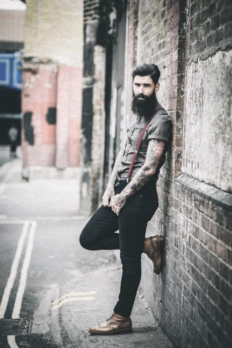 Rugged Manly How To Wear Suspenders With Jeans Outfits Style Ideas For Guys