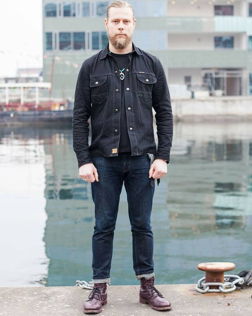 Rugged Style Denim Jacket