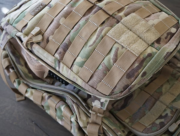 Rush72 Backpack 5 11 Tactical Expanded Compartment With Combat Helmet