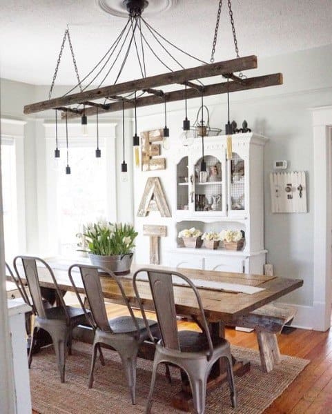 Rustic Dining Room Idea Inspiration