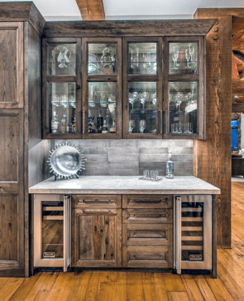 Rustic Ideas For Home Basement Bar