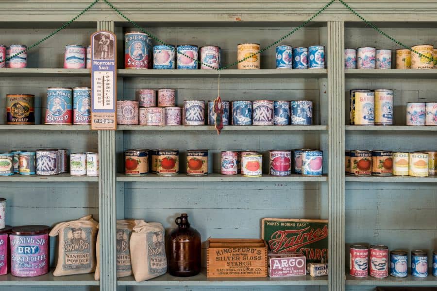 rustic pantry shelving ideas