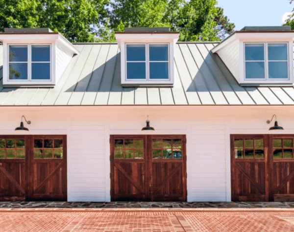 Rustic Three Car Detached Garage Ideas