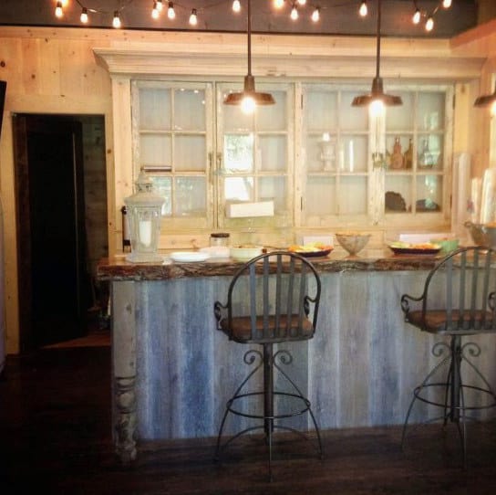 Rustic Vintage Bar Shed Design Ideas