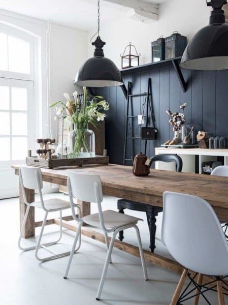 Rusttic Themed Dining Room Ideas