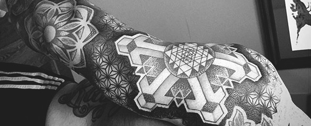 Sacred Geometry Tattoo Designs For Men