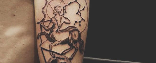 Sagittarius Tattoos For Men