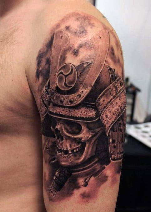 Samurai Warrior Tattoos For Males