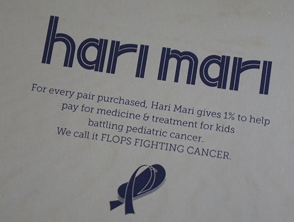 Sandals Flops Fighting Cancer Card