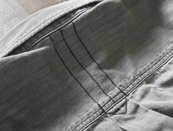 Satin Taped Collar Mens Long Sleeve Dakota Grizzly Ryder Shirt