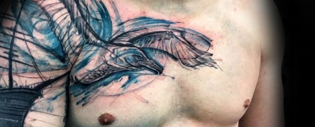 Seagull Tattoo Designs For Men