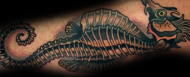 Seahorse Tattoos For Men
