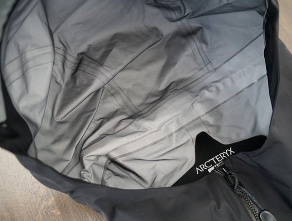 Seam Sealed Waterproof Hood Mens Arcteryx Zeta Lt Jacket