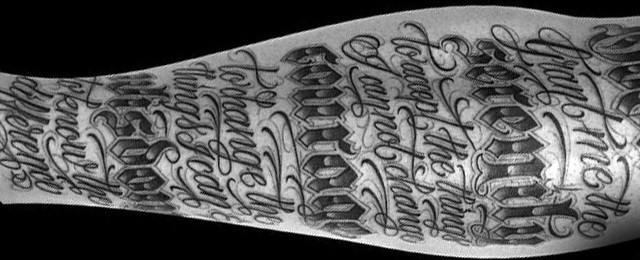 Serenity Prayer Tattoo Designs For Men