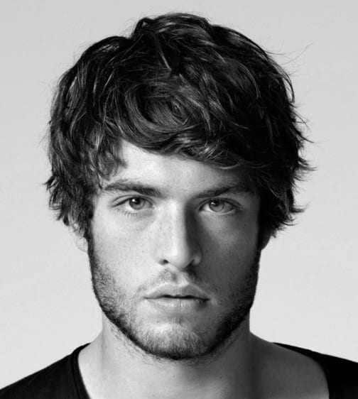 Shaggy Haircut For Medium Hair Men