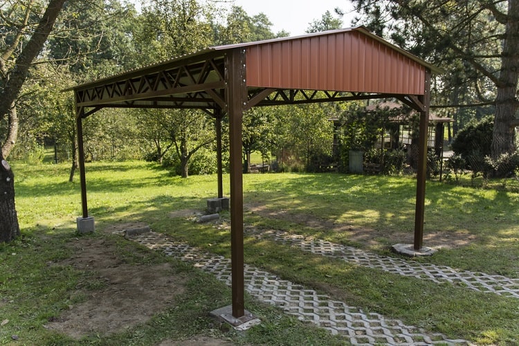 sheet metal carport