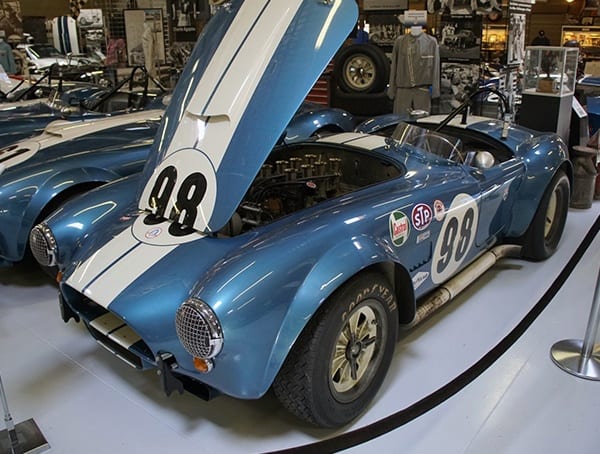 Shelby Factory Team Cobra Csx 2431 Usrrc Fia Roadster Kan Miles Car