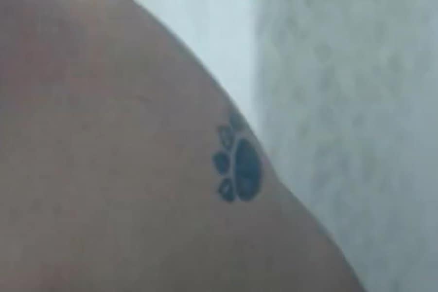 Pawprint Tattoo