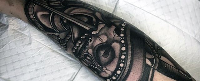 Shin Tattoos For Men