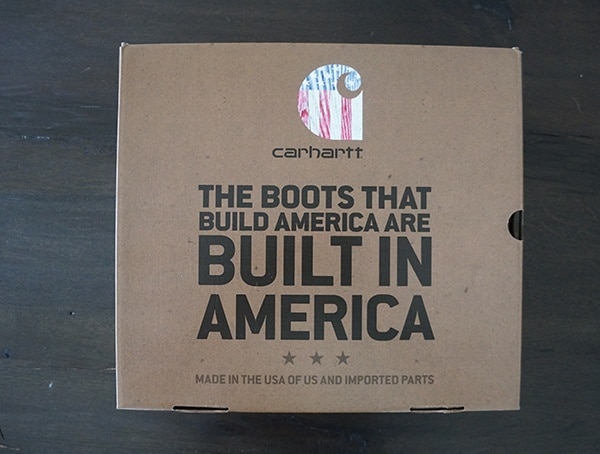 Shoe Box Carhartt Mens Made In The Usa 8 Inch Composite Toe Work Boot