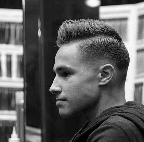 Short Guys Taper Fade Haircut