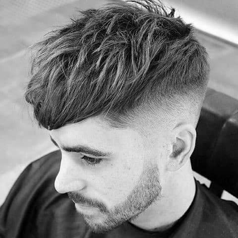 Short Haircut Wavy Hair For Guys