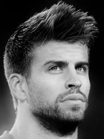 Gerard Pique hairstyle