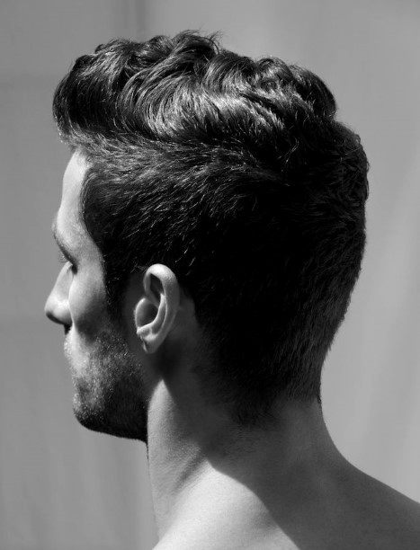 Short Hairstyles Thick Wavy Hair For Men