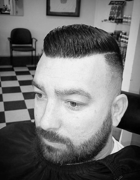 Short Length Classic Mens Haircuts Comb Over