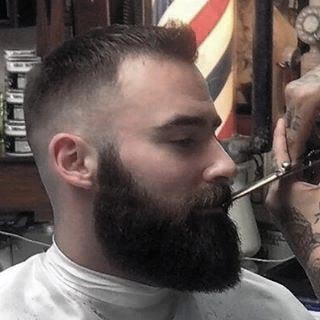 Short Length Hair And Beard Styles On Gentleman