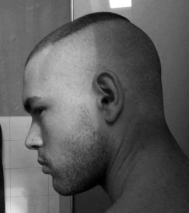 Short Length Mens Marine High And Tight Haircut