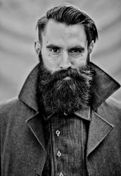 Short Length Old School Hair Style For Gentlemen