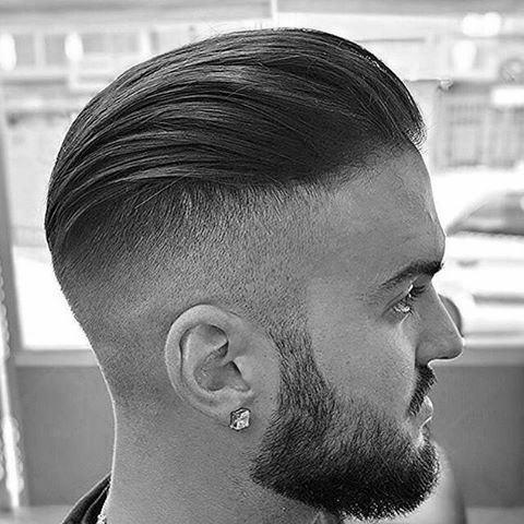 Short Slicked Back Hair For Guys