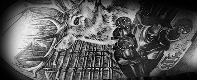 Shotgun Tattoo Ideas For Men