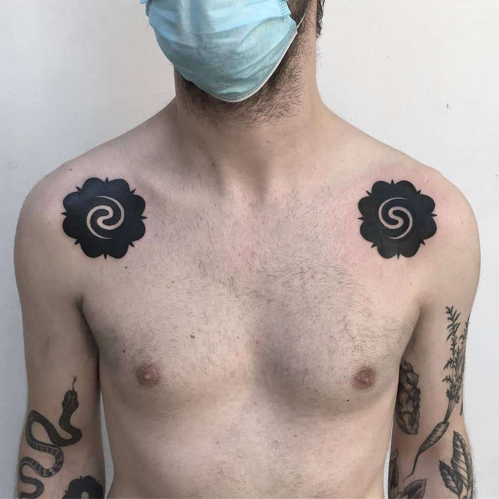 shoulder simple tribal tattoos setharcane