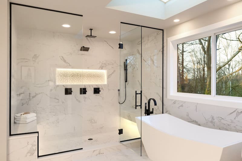 shower lighting ideas
