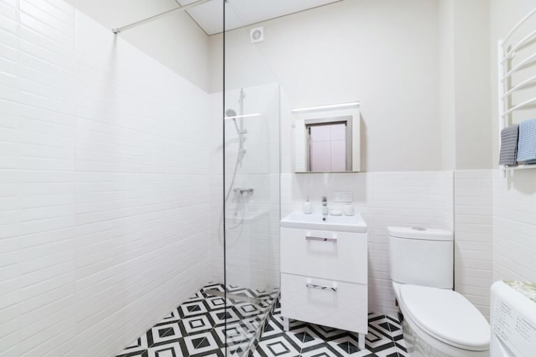 shower floor tile ideas