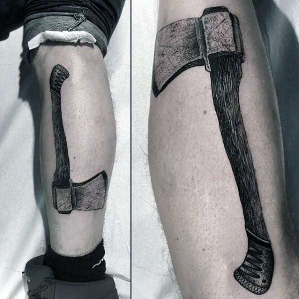 Sick Hammer Tattoo Male Forearm