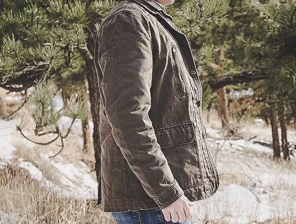 Side Mens Dakota Grizzly Tripp Coat Review