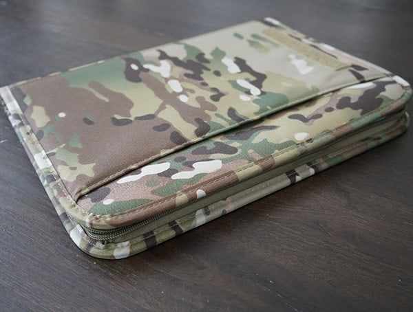 Side Mercury Tactical Zippered Padfolio