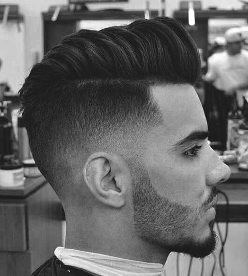 Side Part Dapper Stylish Mens Haircut