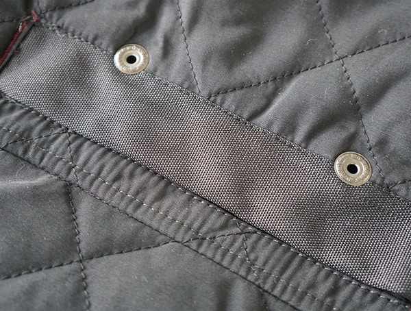 Side Pocket Dakota Grizzly Mens Onyx Vic Quilted Vest