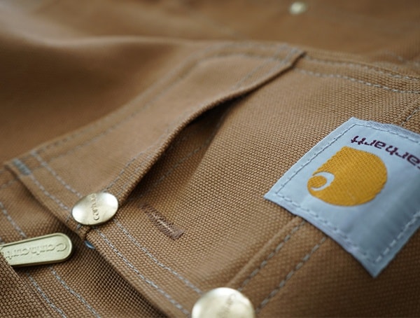 Side Upper Chest Pocket Carhartt Quilt Lined Zip To Thigh Bib Overalls