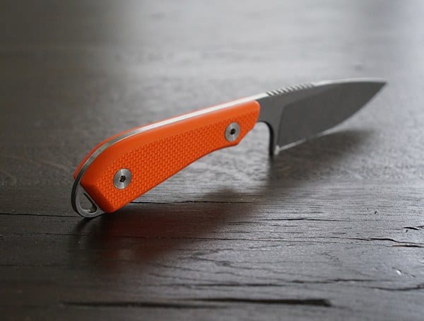 Side View Two White River Knife And Tool M1 Backpacker Pro