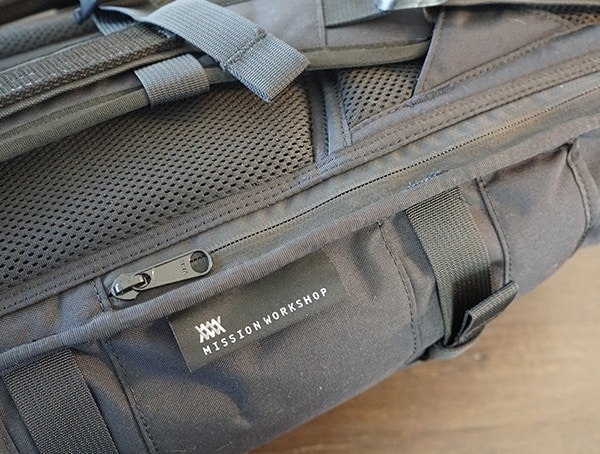 Side Zip Mission Workshop The Rhake Backpack