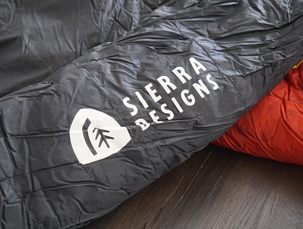 Sierra Designs Brand Side Nitro 800 20 Degree Sleeping Bag