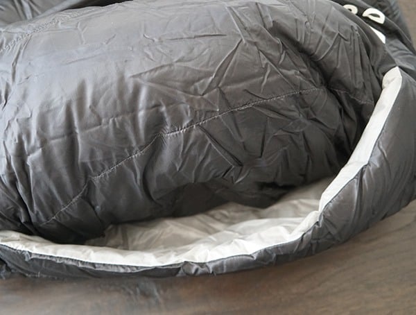 Sierra Designs Nitro 800 20 Degree Sleeping Bag Foot Ventilation