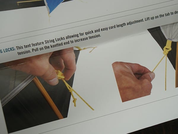 Sierra Designs Sweet Suite 3 Tent Assembly Stakes