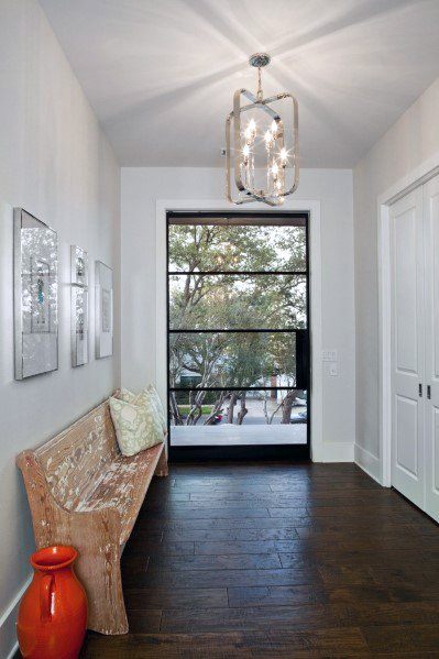 silver pendant light